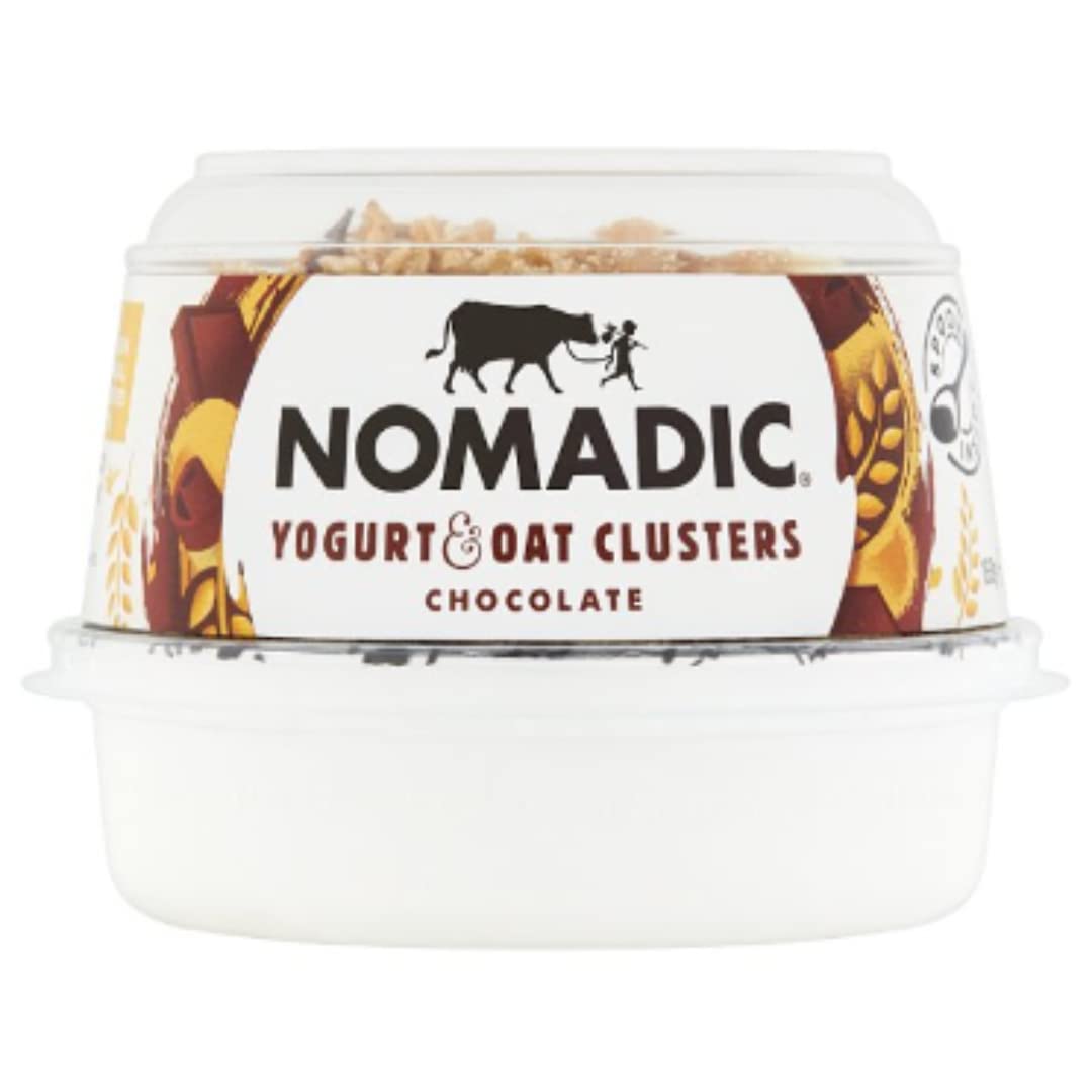Nomadic Yogurt & Oat Clusters Chocolate 169g x 6