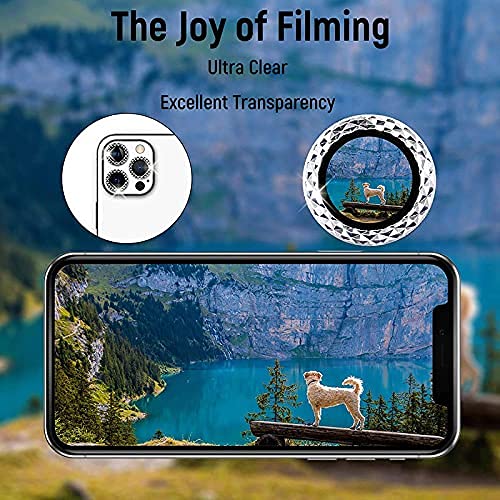 Image of Camera Lens Protector For Oneplus 9 Pro (6.7'') Premium Tempered Glass Aluminum Alloy Lens Cover For Oneplus 9 Pro 6.7 inch[SET OF 2]-Raimbow