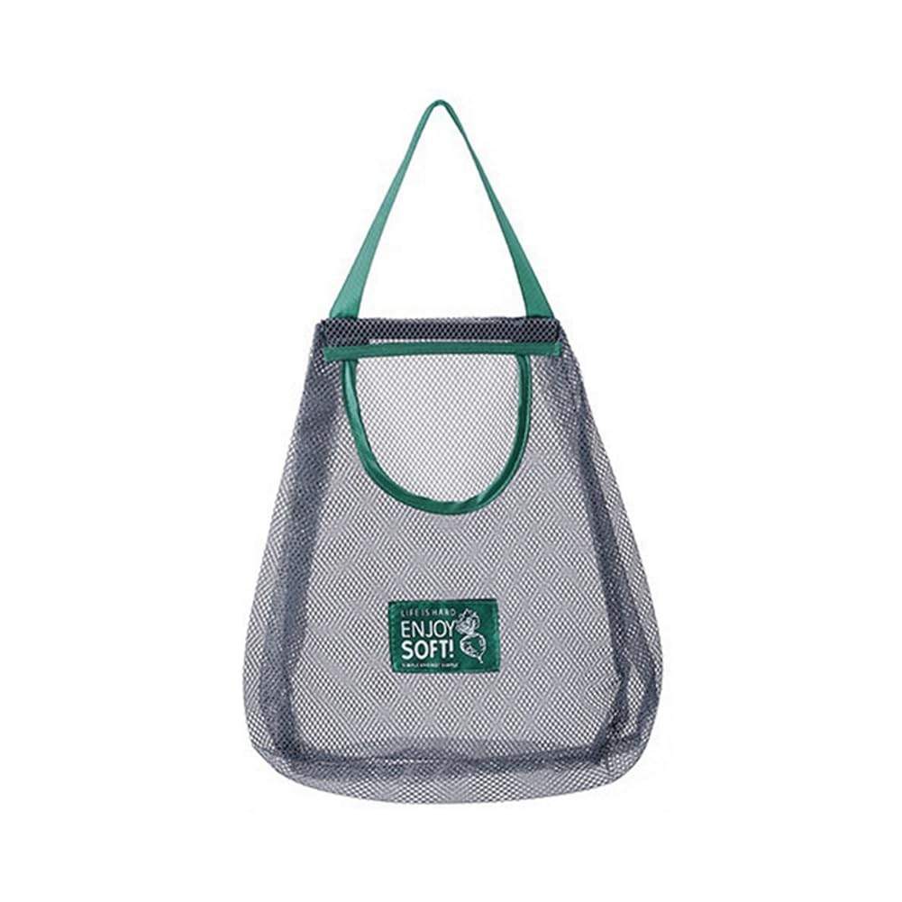 CTRLZS Reusable Kitchen Hanging Mesh Bag Large Capacity Home Fruit Vegetable Storage No.2