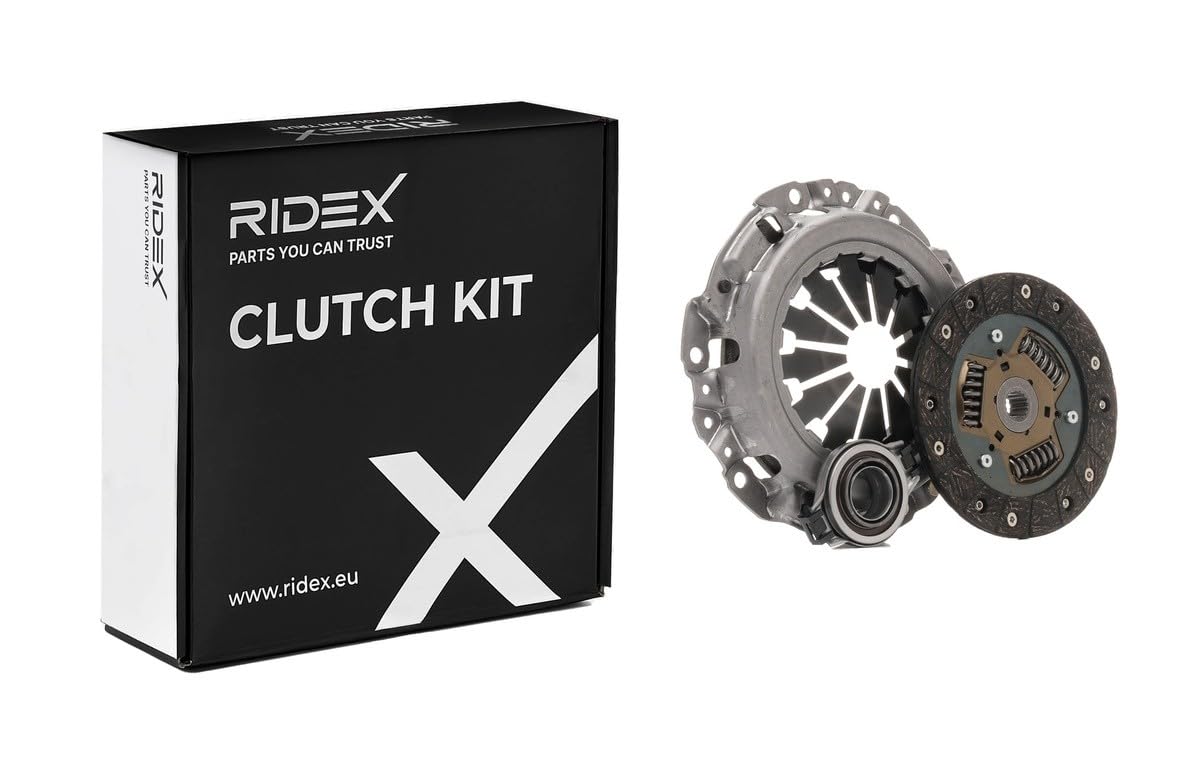 RIDEX 479C0083 Kit frizione con spingidisco frizione con cuscinetto disinnesto con disco frizione Compatibilità con NISSAN MICRA II K11