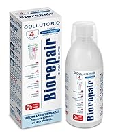 Biorepair Mouthwash 250ml Protection Fill Holes Gradually microparticle Repairs toothrevents Plaque and Tartar from Forming - Protect Helping to Prevent Decay Before it can Start