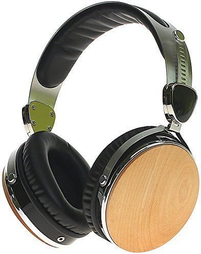 Symphonized Headphones | Over-The-Ear Wired Noise-isolating Wraith 2.0 Premium Genuine Wood Earphones with Mic - Maple