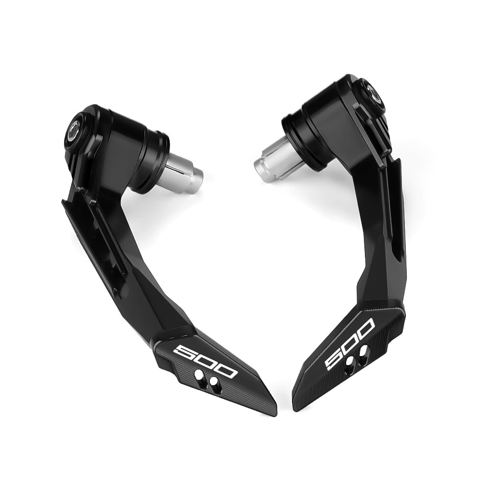 Modeer Per Ninja 500/SE 2024 2025 Paramani moto con protezione del manubrio integrata e protezione della leva del freno/frizione Ninja 500 500se accessori (nero)