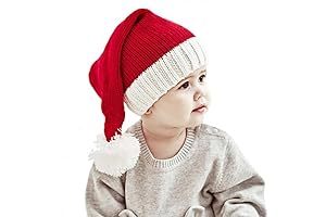 Christmas Cozy Santa Knit Hat for Baby