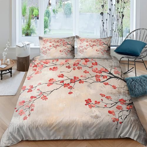 Housse de couette fleurie microfibre anti-plis lit simple ado fille - 4