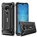Produktbild J&D Kompatibel für Moto G7/Moto G7 Plus Hülle, [ArmorBox] [Doppelschicht] [Heavy-Duty-Schutz] Hybrid Stoßfest Schutzhülle für Motorola Moto G7 - [Nicht für Moto G7 Play/G7 Power/G7 Supra] - Schwarz