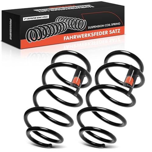 2 muelles de suspensión para eje delantero compatible con Roadster 452 Cabriolet Coupe 698 ccm 2003-2005 Replace # 0009842V003