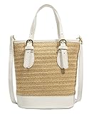 Women Straw Bag Summer Beach Bag Cute Handwoven Hobo Handbag Adjustable Crossbody Bag Vacation Bag B
