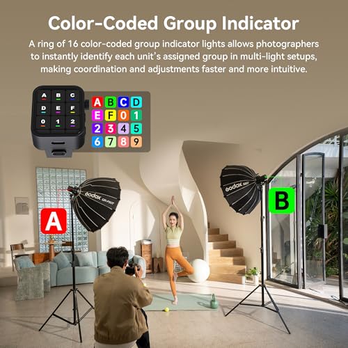 Image of Godox AD100 Pro II AD100ProII Pocket Flash, 100Ws Strobe Light One-Touch Sync with X3 /X3Pro, 2.4G TTL 1 /8000s HSS,490 Full Power Flashes,0.01~1.5s Recycle Time (AD100ProII)
