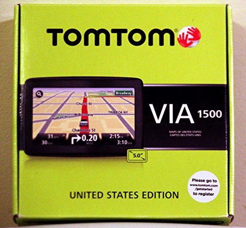 TomTom VIA 1500 5-Inch Portable GPS Navigator