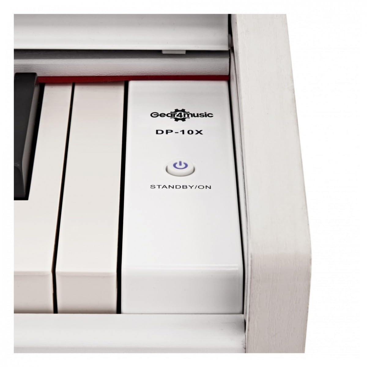 DP-10X Pianoforte digitale 88 tasti pesati azione martello bianco | Suono di Piano a Coda Multi-Timbrale dal Realismo Supremo, 88 Tasti Pesati Sensibili al Tocco, Tre Pedali, Bianco