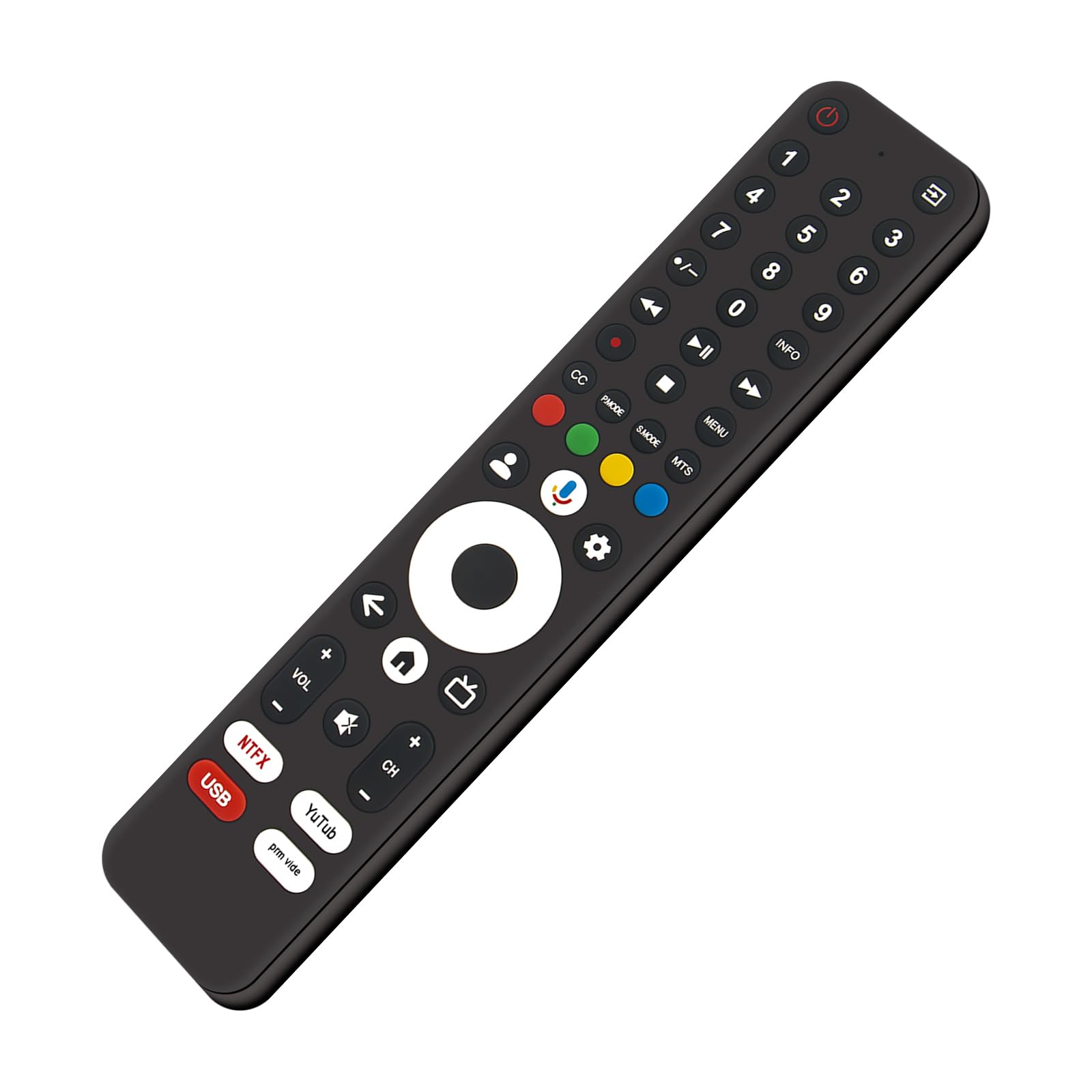 Telecomando Semplice Compatible Con Antteq TV Modelli AV24H3, AV42F3, V32-AH3Q1L E Altri