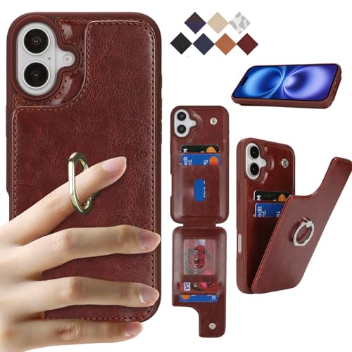 Cavor iPhone16 Plus P[X wʃ|Pbgt iPhone16 Plus 蒠^P[X J[h|Pbgy㉺JzACtH16 Plus gуP[XyRFID@\z^ h~ iPhone16 Plus z^P[XiPhone16