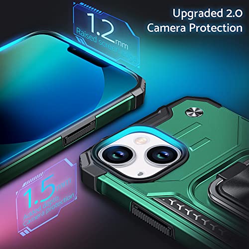 Coque iPhone 13 Mini antichoc militaire et étui à support magnétique - 4