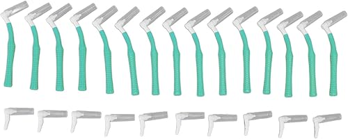 L-Shaped Interdental Brushes 25pk - Teeth Whitening Floss Picks
