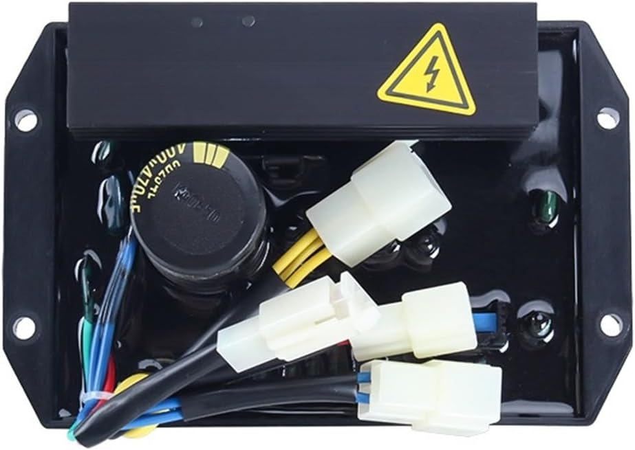 Voltage Regulator Controller KT245-3B38 KT245-3B38NP AVR Automatic Voltage Regulator Control Module Three Phase Brush Brushless Generator Stabilizer 8-15KW(KT245-3B38NP)