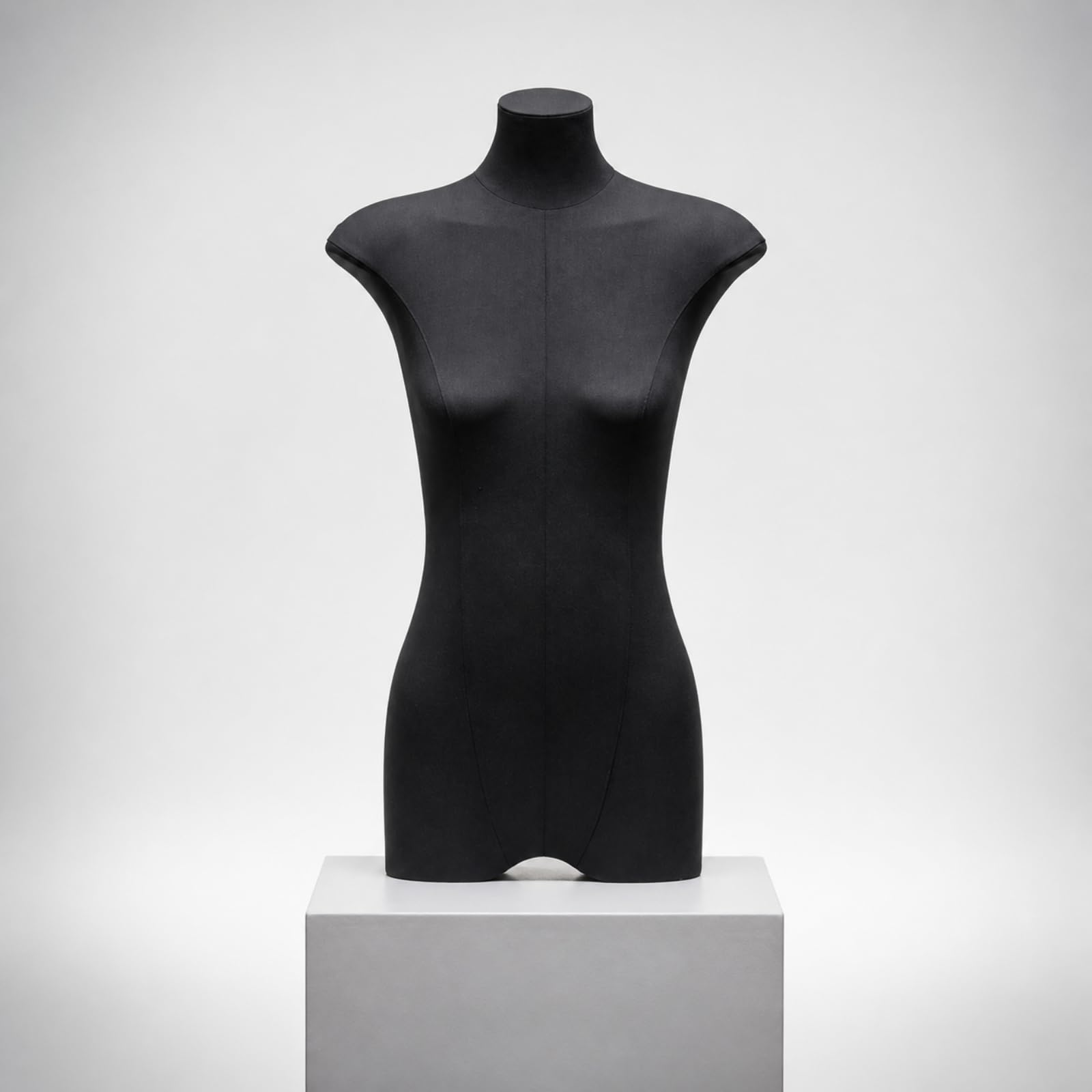 Busto Manichino Donna Leggero Busto da Donna Stabile Manichino da Vetrina per Negozianti, Sarti, Negozio di Abbigliamento