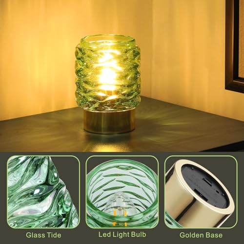 Lineway Battery Operated Lamp With Timer, Cordless Small Table Lamp For Home Decor thumb #2