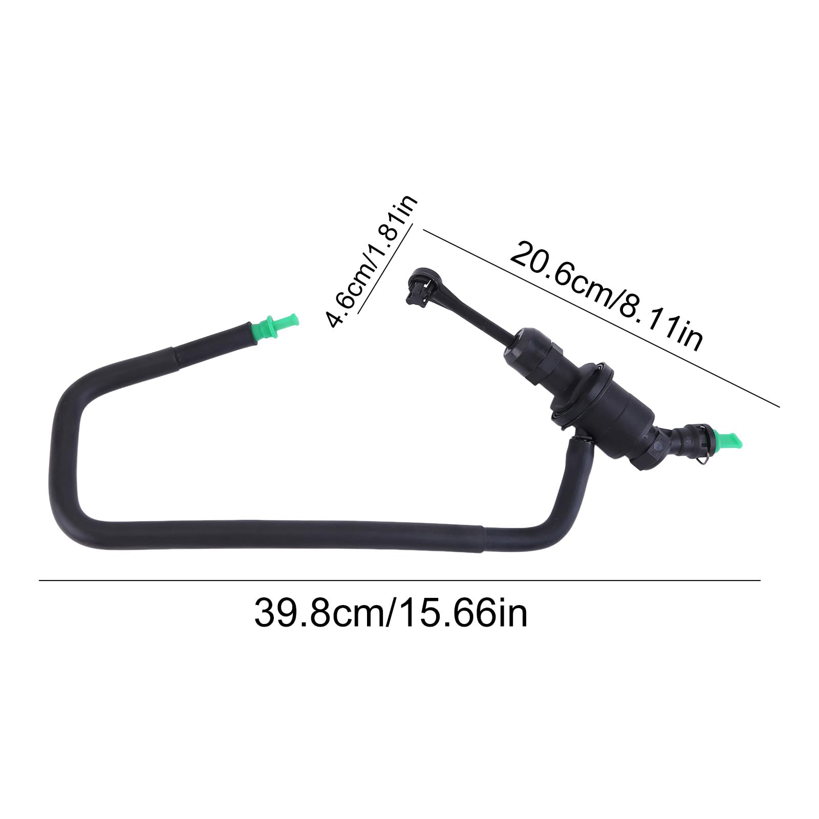 30610JD000 - Cilindro maestro de embrague compatible con Ni-ssan Qashqai/Qashqai+2 I (J10, NJ10) 2006-2013, repuesto para 30610JD000 30610BB30A cilindro maestro de embrague