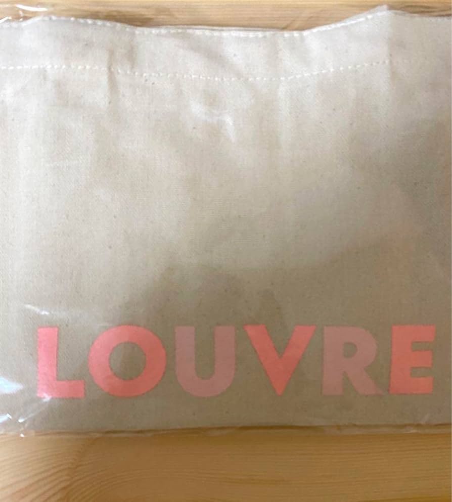 ルーヴル美術館展　LOUVRE 図録、トートバッグ（ナチュラル）セット ルーヴル美術館 トートバッグ - メルカリ