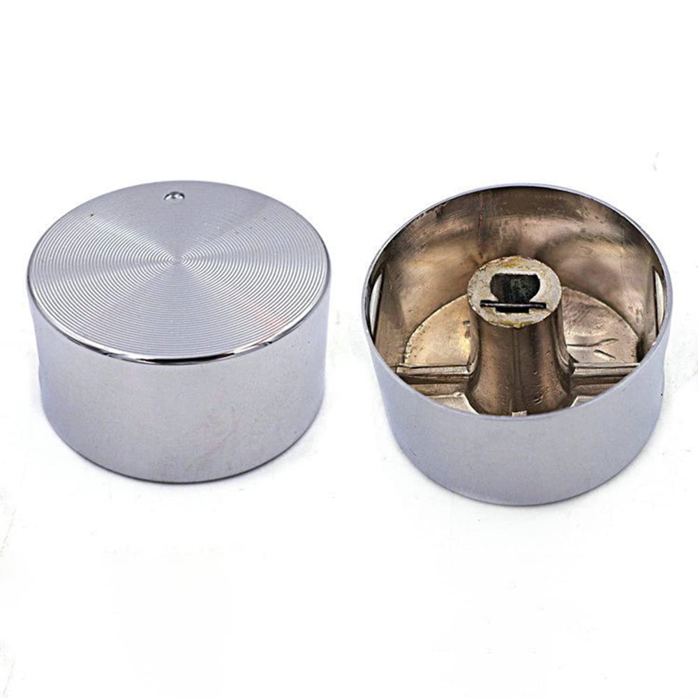 Gas Stove Knob 4 PCS 6mm Universal round Control Switch Knobs Oven Switch Cooking Surface Control Locks for Various Oven Cooker Hob