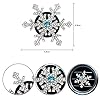 AOVNA Christmas Air Vent Clips Snowflake Festive Scent Clip Christmas Car Decorations for Aromatherapy #1