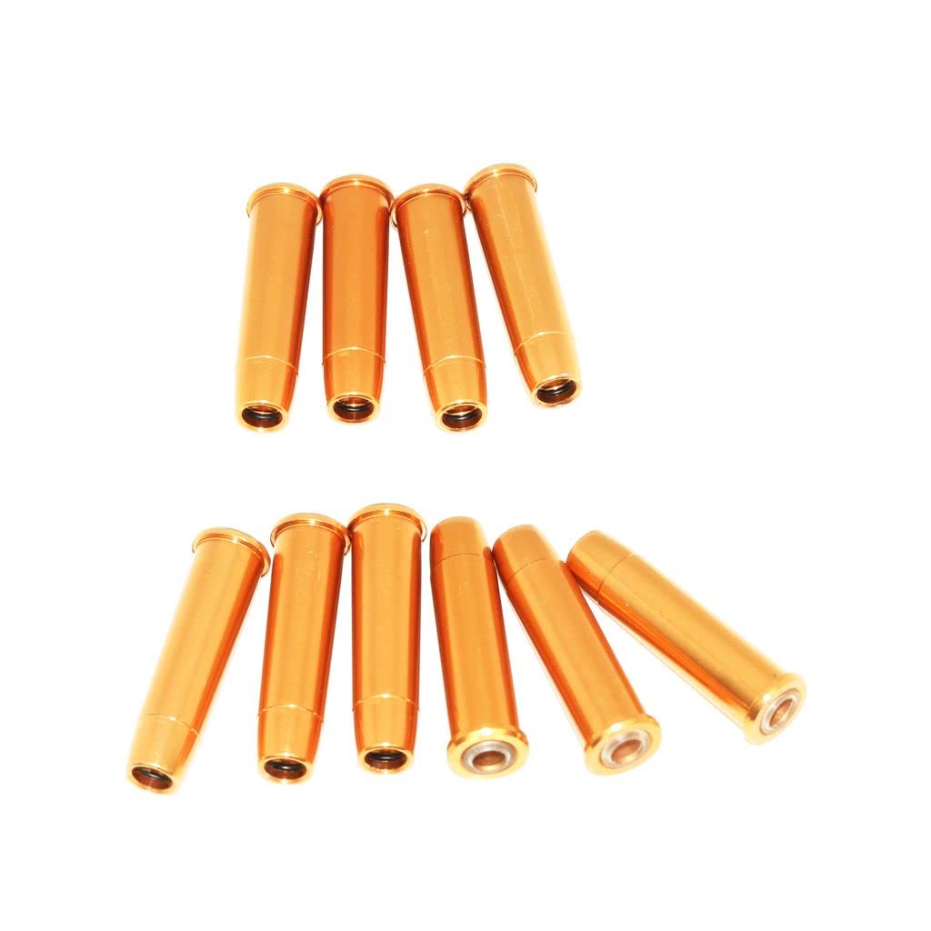 Generic Airsoft Partie Bell Lot de 10pcs Cartouches de Coque en métal pour Bell M1894 WPoucester Shell Ejecting