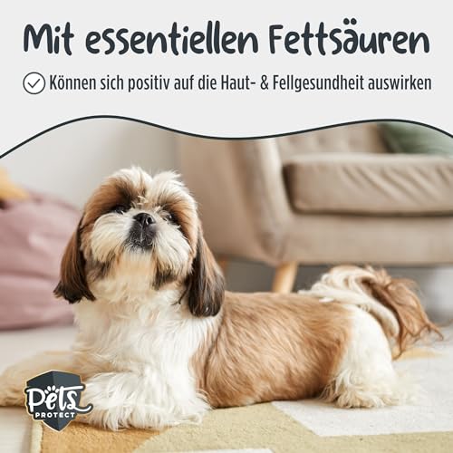 Pets Protect Bio-KOKOSHAPPEN 300 g | Natürliche Leckerlis für Hund & Pferd | Beste Bio-Qualität | Hunde-Snacks getreidefrei & ohne künstliche Zusätze | Leckerli vegan | Deutsche Herstellung