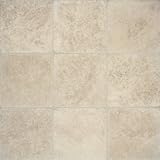 Arizona Tile 4 by 4-Inch Tumbled Travertine Tile, Torreon, 10-Total Square Feet