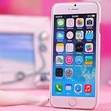 iPhone 6S Plus Case, SwiftBox Cute Cartoon Case for iPhone 6 Plus 5.5 inch + 0.3mm Tempered Glass Screen Protector + Owl Phone Strap (Cherry Blossom and White Cat)