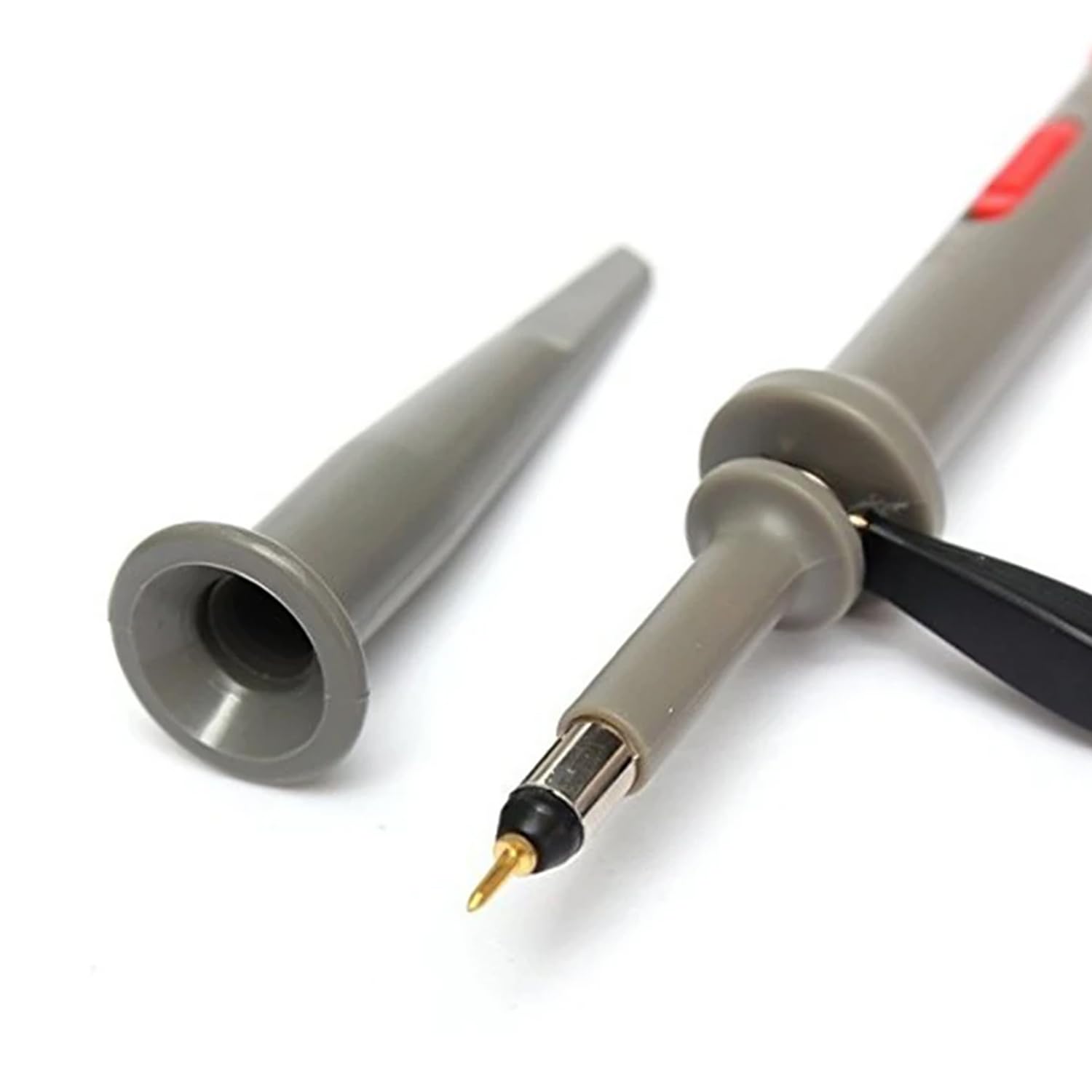 FNIRSI P6100 Oscilloscope Clip Probes 100 MHz 600V DC High Sensitivity Oscilloscope Clip Probe 10: 1 and 1: 1 for DSO-TC2 / DSO-TC3 Oscilloscope Digital/Virtual/Handheld Oscilloscopes (2 Pack) - Image 3 thumbnail