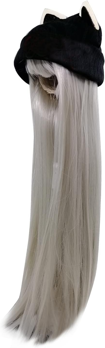 Set of Fashion Clothes Wigs Shoes Socks Accessories Full Set for 1/3 22in - 24in 60cm BJD Dolls (Selena)