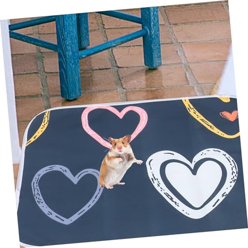 Tapis de cage imperméable HEMOTON à haute absorption et réutilisable pour hamster x4 - 8