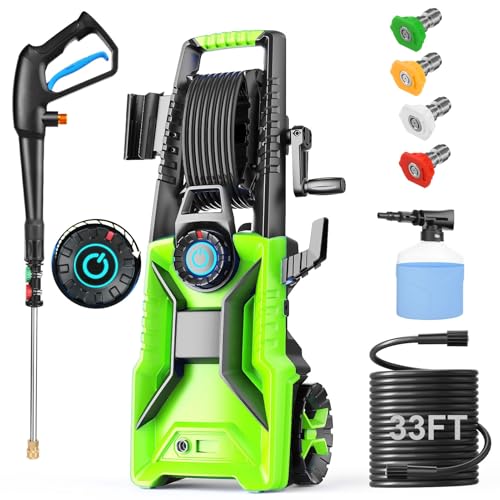 Electric Pressure Washer,5000 PSI 3.9GPM Adjustable Pressure,Power Washer Electric Powered