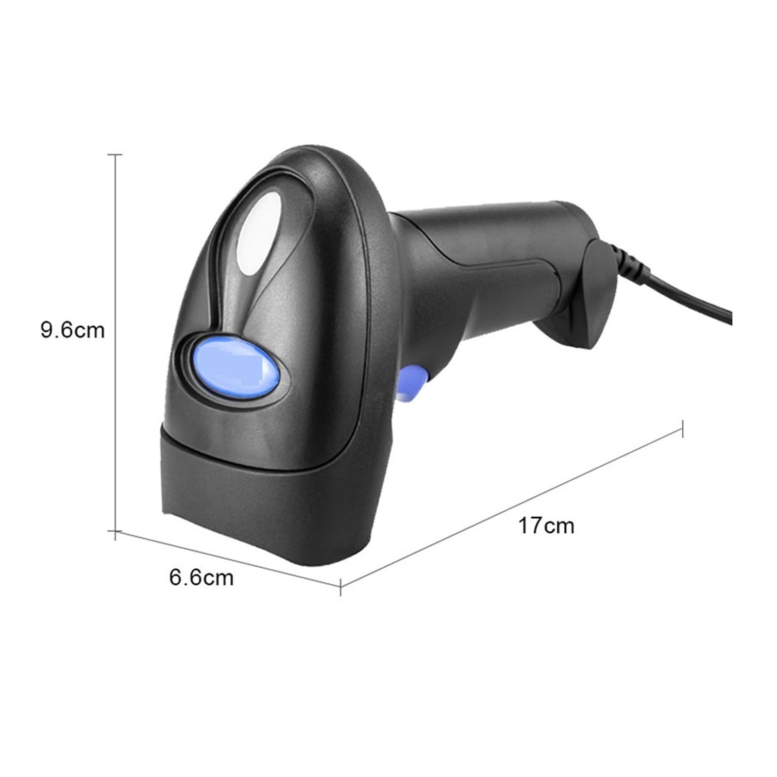 Przewodowy Ręczny Skaner Kreskowy 2D USB Czytnik Kodów Kreskowych(Wireless)
