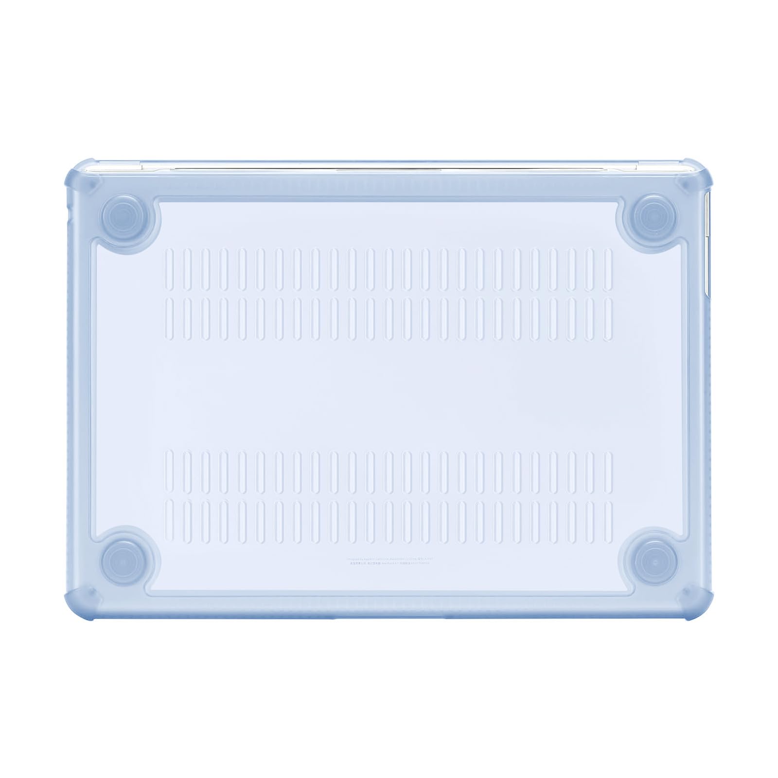 MOSISO Custodia Compatibile con MacBook Air 15 Cover M5 M4 M3 M2 2026-2023 | Copritastiera&Anti-Crepa&Anti-impronta&Servizio Pesante Paraurti TPU Case per 15,3 pollici A3448 A3241 A2941, Bambino Blu