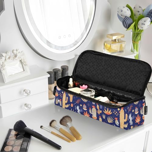 Bolsa de Viaje para Herramientas de Cabello Cacti Blue miniatura 6