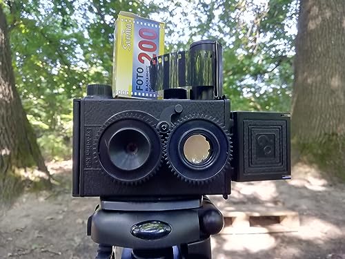 DIY kit LOMO Konstruktor SRL Photo Camera kit for Assembly with with 35mm Black and White Film 36 Frames per Set (Tested)