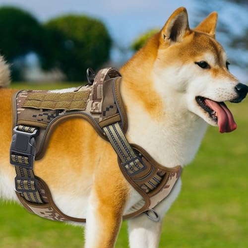 Arnés de perro ajustable en tela oxford resistente para un control óptimo 5