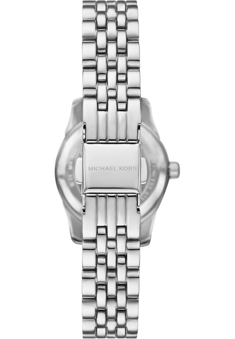 Michael Kors Lexington Damen 26 mm Silberton Edelstahl Uhr, MK4843