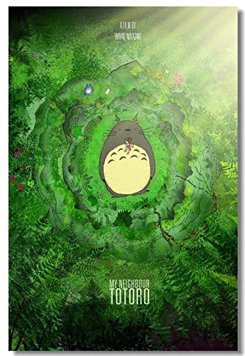 My Neighbor Totoro - A Japanese Manga Series Poster Matte Finish Paper Print (Multicolor) S-3885