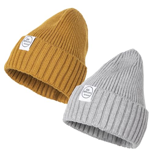 Image of Baby Beanie Toddler Winter Hat Infant Babies Newborn Kids Beanies Knit Hats Girl Boy