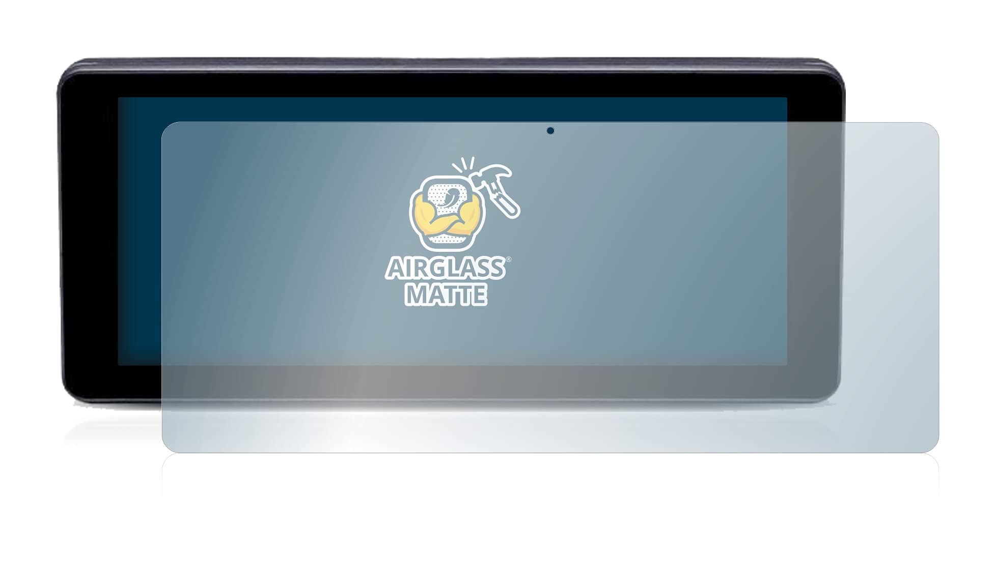 brotect Anti-Glare Glass Screen Protector Matte for Hansshow Carplay Dashboard V2 - Anti-Scratch 9H Protection Film