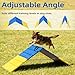 koretech Dog Agility A Frame for Large Dogs, 84” x 24” Dog Agility Course Backyard Set, Dog Agility Equipment Outdoor for Jumping Climbing