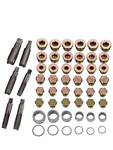 Kit Réparation Filetage Bouchon de Vidange M13 M15 M17 M 20 M22 114pcs