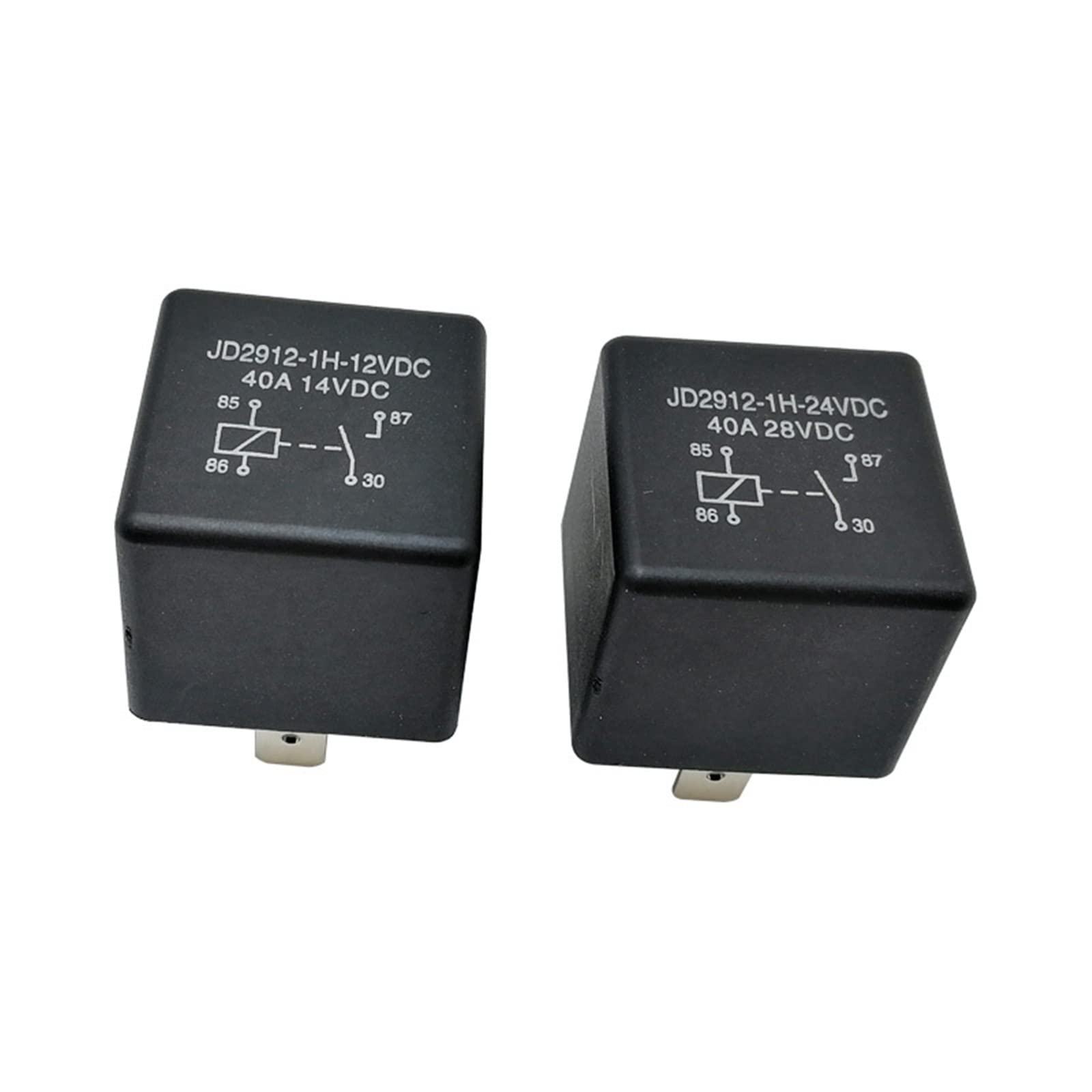 CSKWLLNBC JD2912-1H Type Automotive Relay 12V 24v 4 pin 40A 24V(JD2912-1H-24VDC)