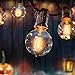 Produktbild LED Lichterkette Außen, FYLINA 10m Lichterkette Glühbirnen mit 28er Birnen, G40 IP44 Wasserdichte Retro Beleuchtung für Weihnachten Hochzeit Party Aussen Dekoration - Warmweiß
