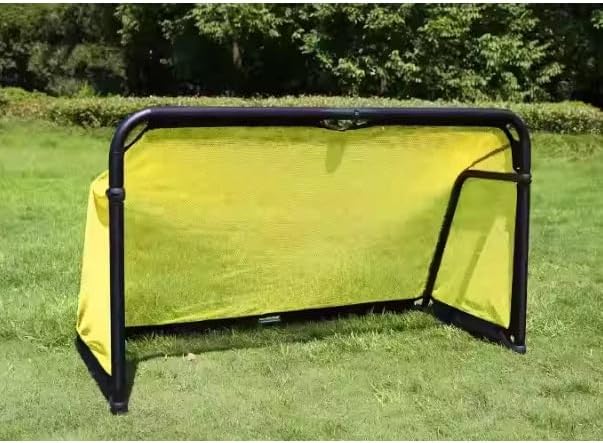 Foldable Soccer Goal, Portable Aluminum Alloy Football Goal for Kids & Adults, Quick Assembly Pop-Up Net for Backyard, Training, Indoor & Outdoor Use