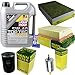Produktbild QR-PARTS 69356110 Filter Set Inspektionspaket 5 Liter Liqui Moly Motoröl Top Tec 4100 5W-40 MANN-FILTER Innenraumfilter Kraftstofffilter Luftfilter Ölfilter