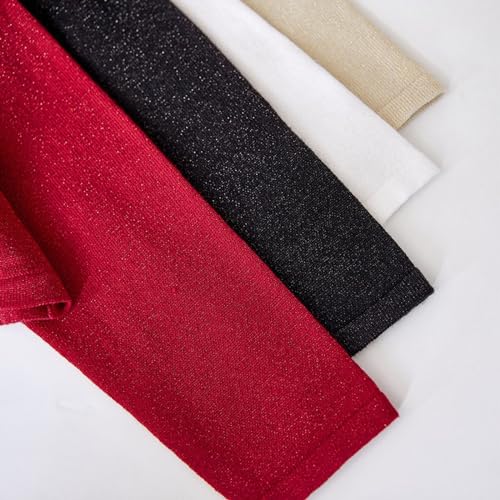 Toddler Girls Long Sleeve Sparkle Bolero Cardigan Baby Kids Button Closure Knitted Shrug Cropped Sweaters Tops2